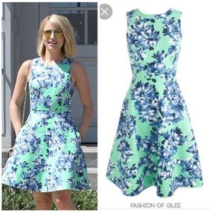 J. Crew Photo floral dress Dianna Agron 6